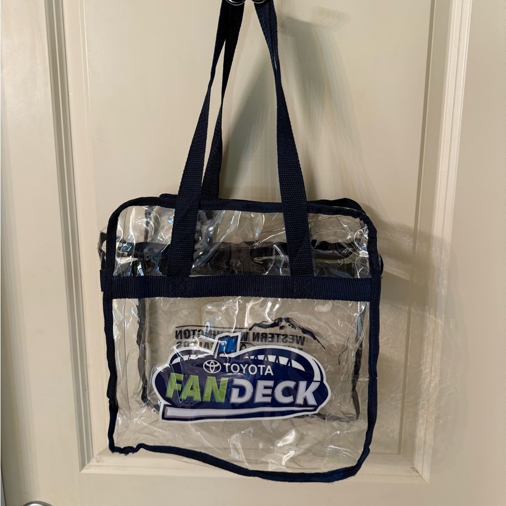 Toyota Fan Deck Clear Tote Bag